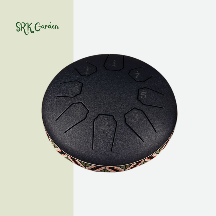 Steel Tongue Rain Drum , Waterproof for Outside, Mini Hand Yard Rhythm for Outdoor Garden Symphony