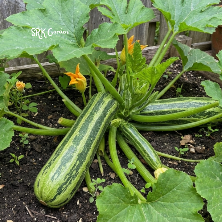 20+ Cocozelle Summer Squash Zucchini Seeds