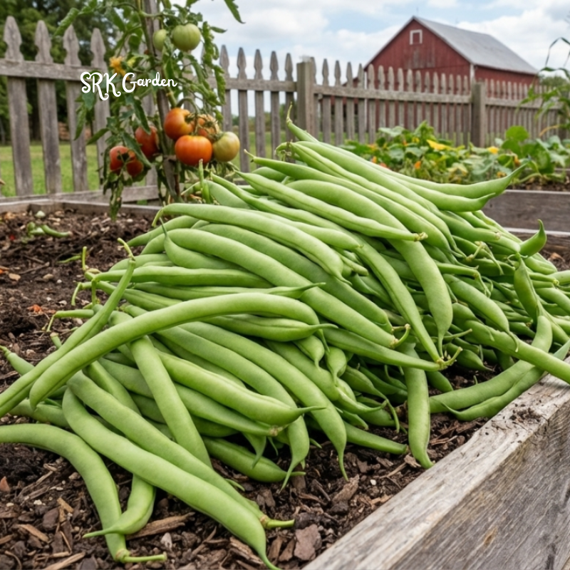 50+ Contender Bush Bean Seeds