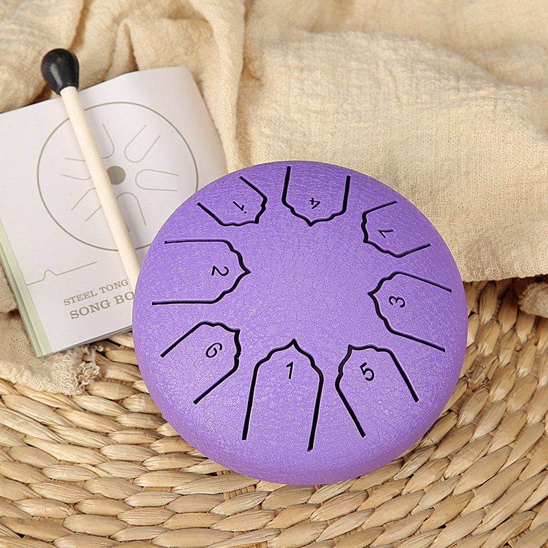 Steel Tongue Rain Drum , Waterproof for Outside, Mini Hand Yard Rhythm for Outdoor Garden Symphony