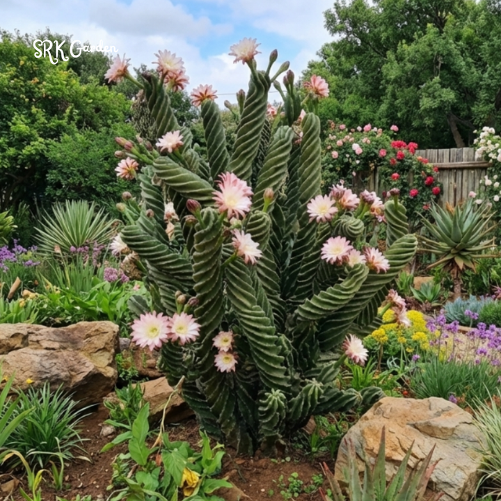 Spiral Cactus, Cereus Forbesii Spiralis for Planting in 6", 8", 10" pot