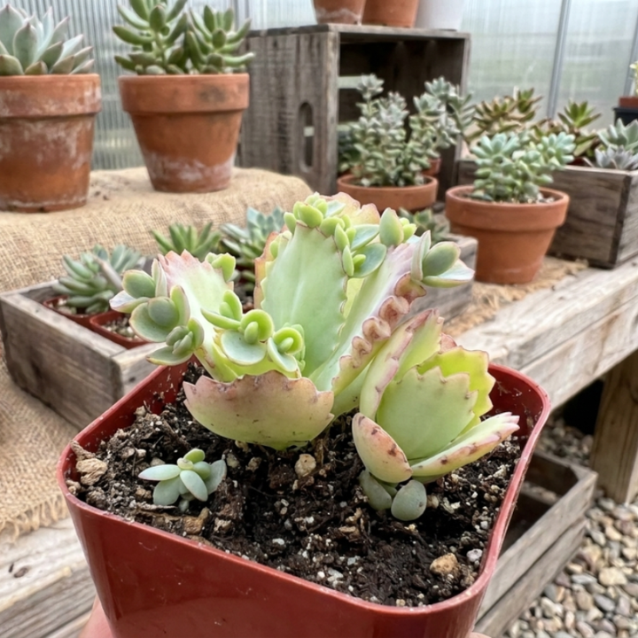 Mother of Thousands, Kalanchoe Succulent, Small Plant in 2”, 4”pot