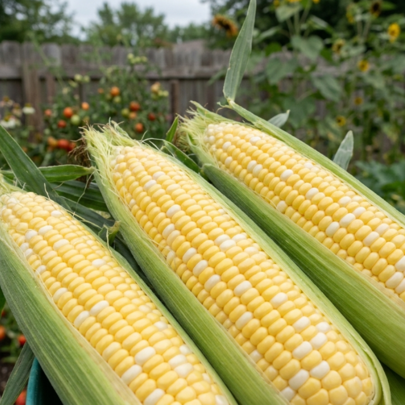 30+ Peaches & Cream Sweet Corn Seeds
