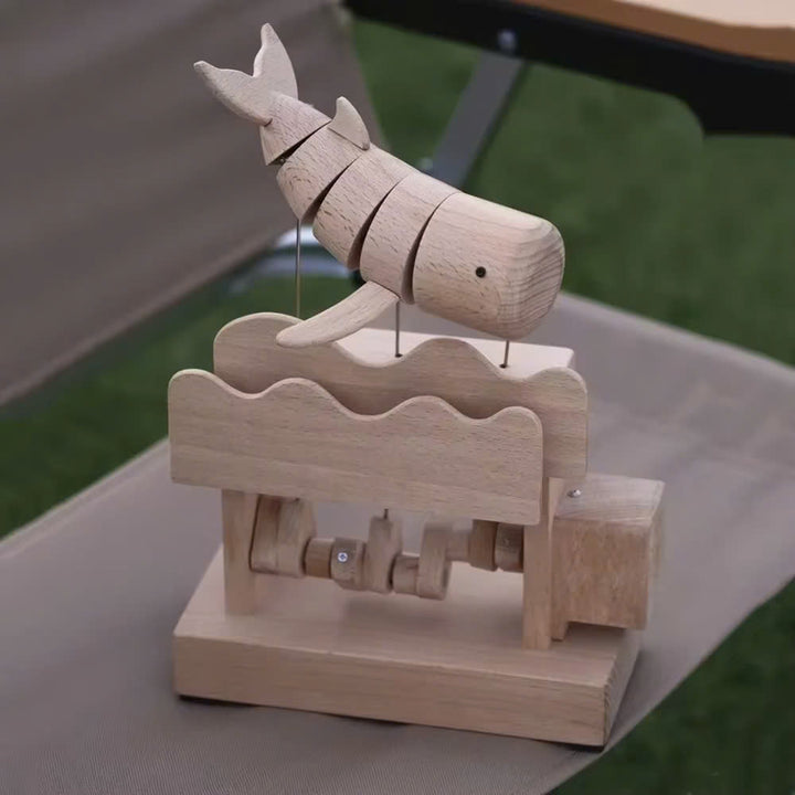 Mechanical Whale Decoration Statues