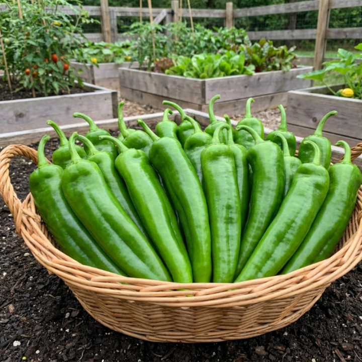 Mild Pepper Seeds – Anaheim, Sweet Banana & Shishito Peppers, Frying & Roasting Pepper Seeds
