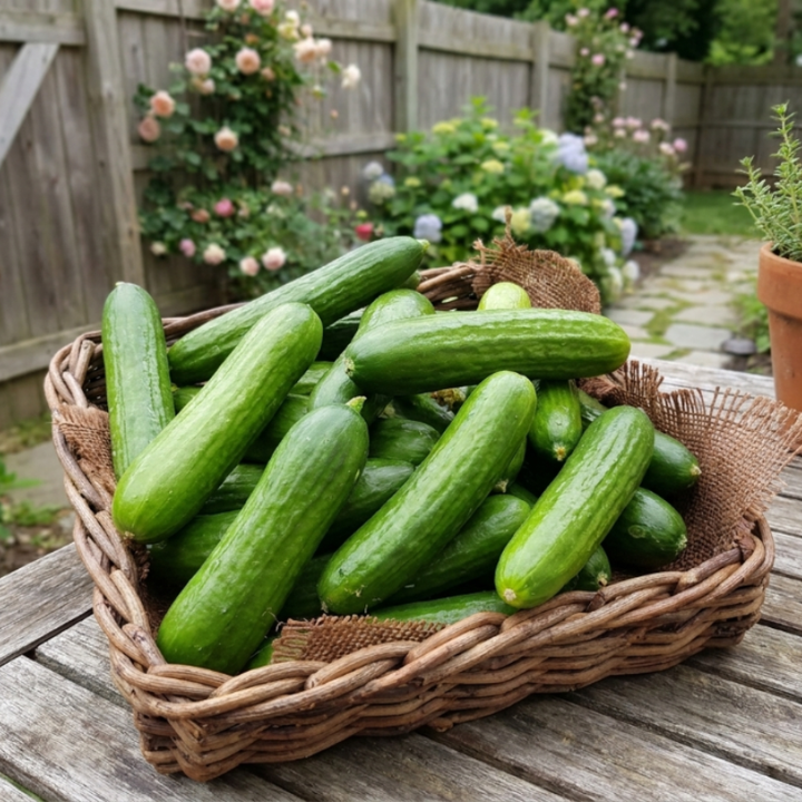 50+ Tendergreen Burpless Cucumber Seeds