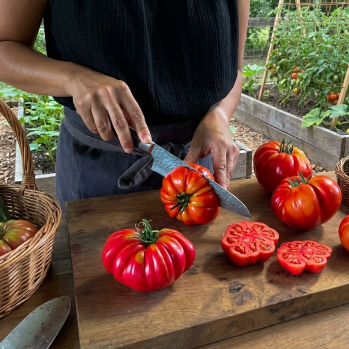 25+ Mushroom Basket Tomato Seeds, Heirloom, Solanum Lycopersicum