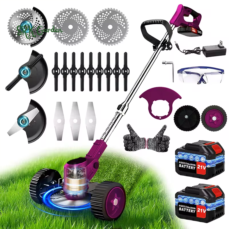 New model for 2025 Cordless Lawn | Trimmer Mower Brush Cutter Weed Cutter for Garden and Yard Lawn
