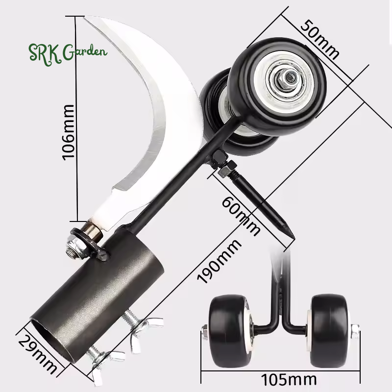 Adjustable Garden Weeding Hook Roller