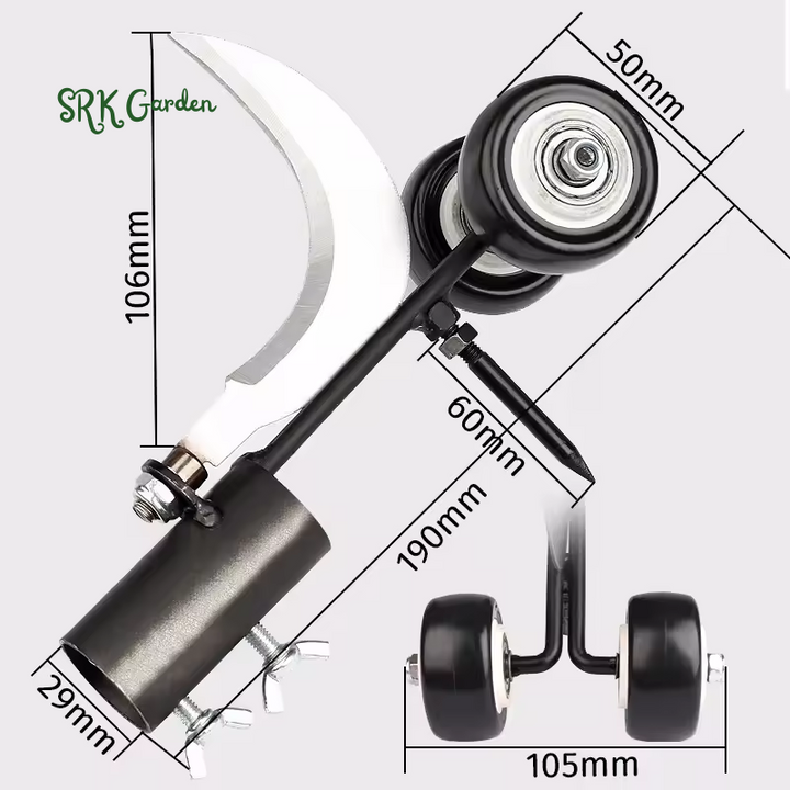 Adjustable Garden Weeding Hook Roller