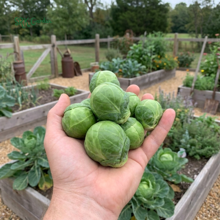 50+ Organic Brussels Sprouts Seeds