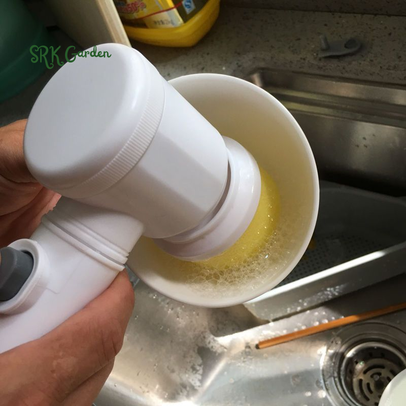 Electric Cleaning Brush – Wireless, Handheld Scrubber for Kitchen & Bathroom