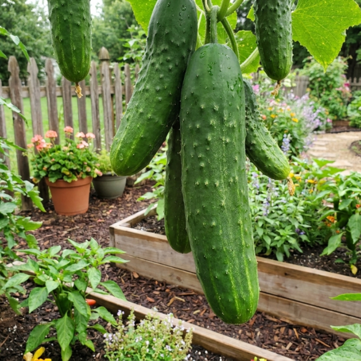 50+ Straight Eight Cucumber Seeds
