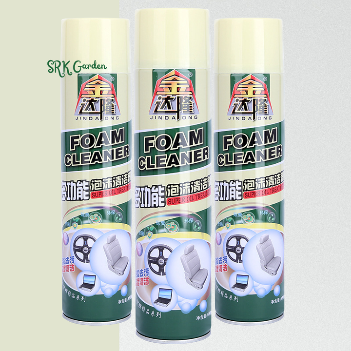 Universal Foam Cleaner Spray – Leather, Sofa & Interior Cleaner, Powerful No-Rinse Solution