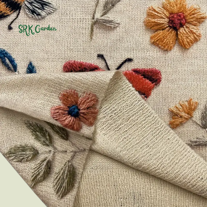 Women's Lightweight All-Over Print Sweater - 3D Insect & Floral Design