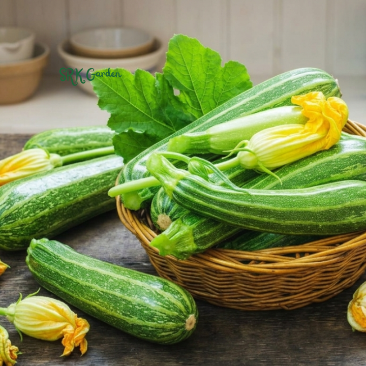 20+ Cocozelle Summer Squash Zucchini Seeds