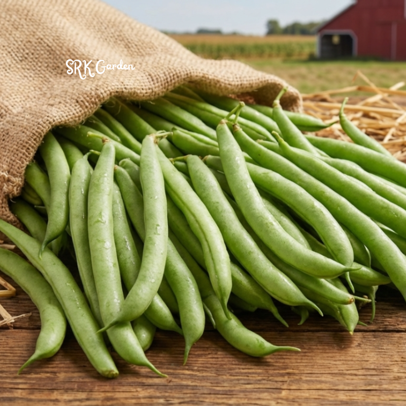 50+ Contender Bush Bean Seeds