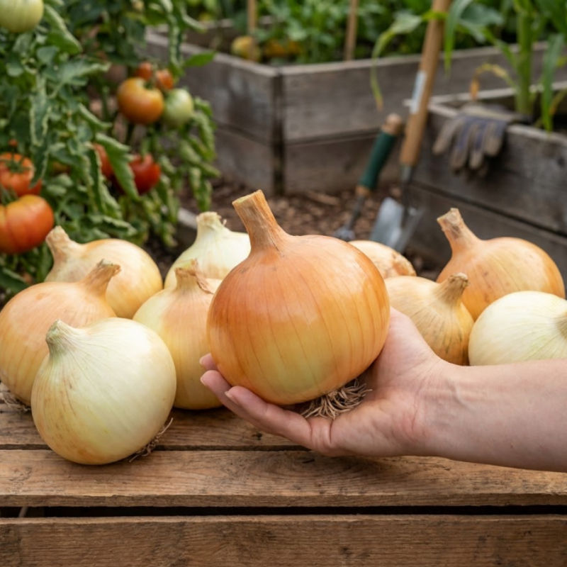 Yellow & Red Onion Seeds – Utah Yellow & Red Creole