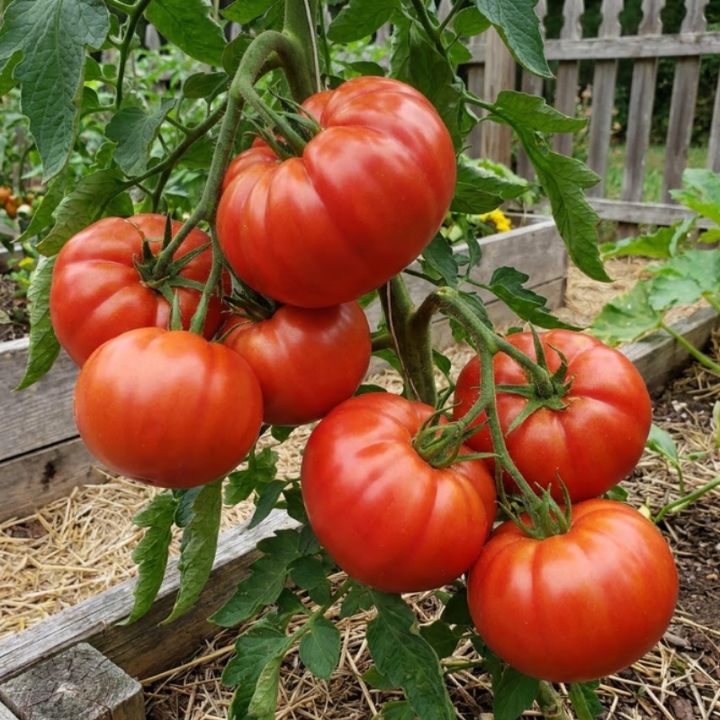 Heirloom Beefsteak Tomato Seeds – Beefsteak, Brandywine Red & Mortgage Lifter