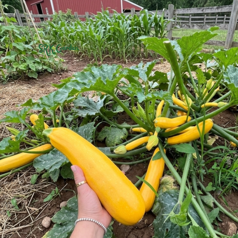 50+ Prolific Straightneck Summer Squash Seeds