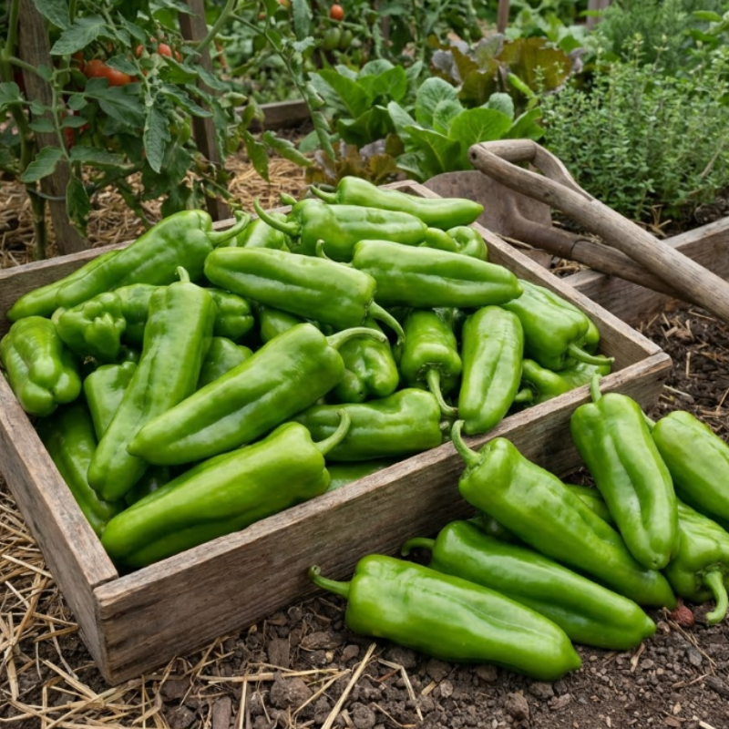 Sweet Pepper Seeds – Bell, Mini Sweet & Cubanelle Peppers, Non-GMO Garden Vegetable Seeds
