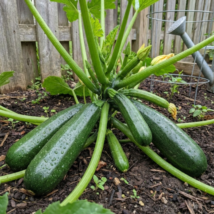 Dark Green Zucchini Seeds