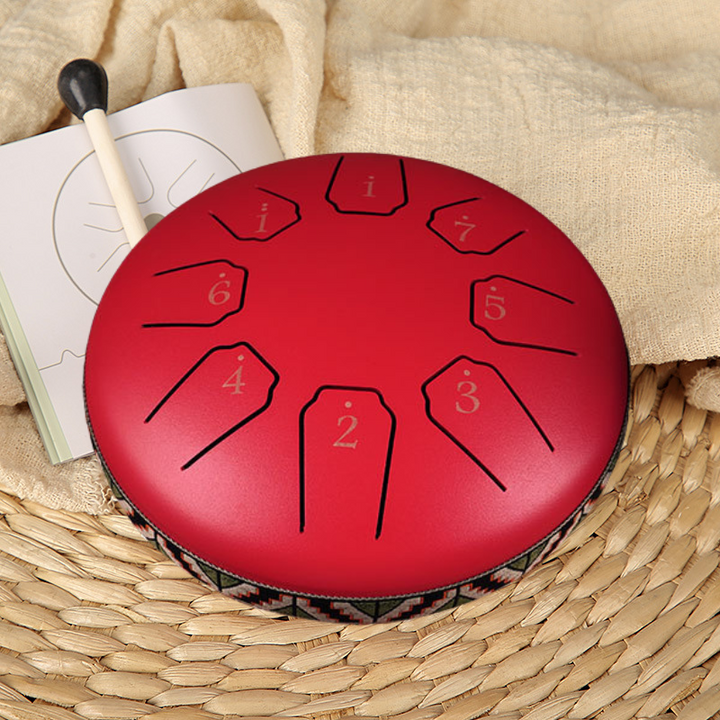Steel Tongue Rain Drum , Waterproof for Outside, Mini Hand Yard Rhythm for Outdoor Garden Symphony
