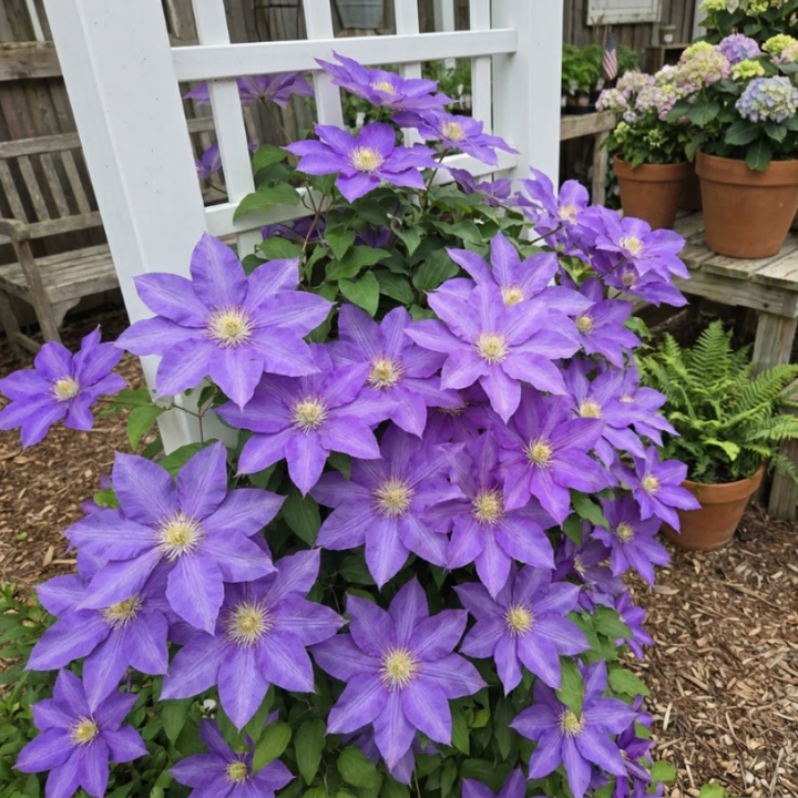 Clematis Seeds – Beautiful Perennial Flowering Climbing Vine