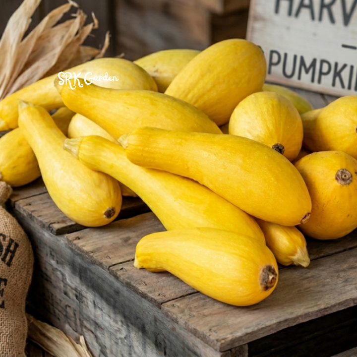 50+ Prolific Straightneck Summer Squash Seeds