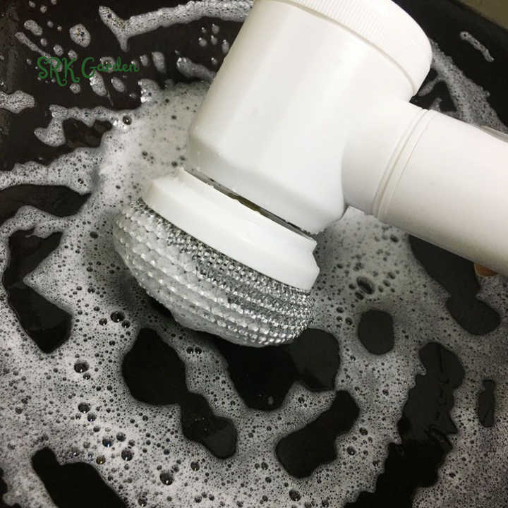 Electric Cleaning Brush – Wireless, Handheld Scrubber for Kitchen & Bathroom