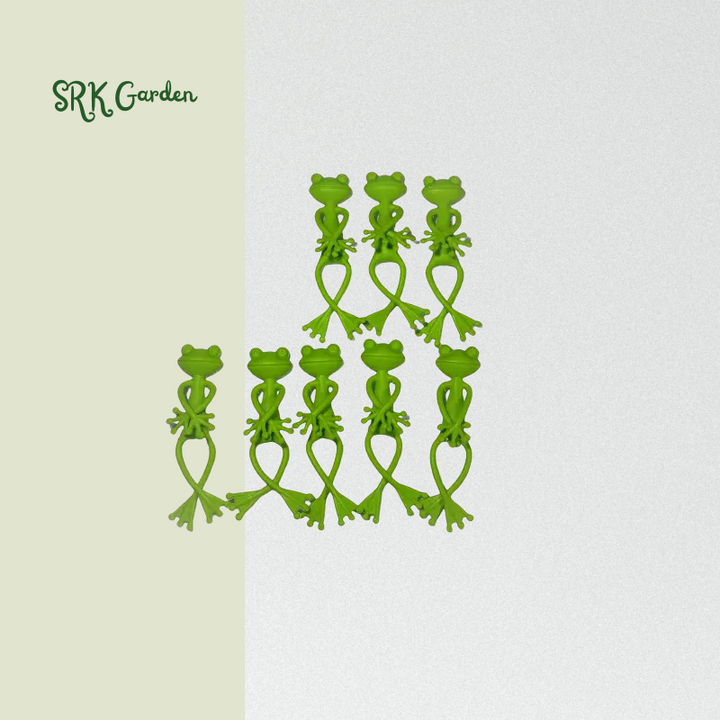 Frog Plant Stands, Cute Frog Flower Pots That Embrace Plants with Climbing Support Clips