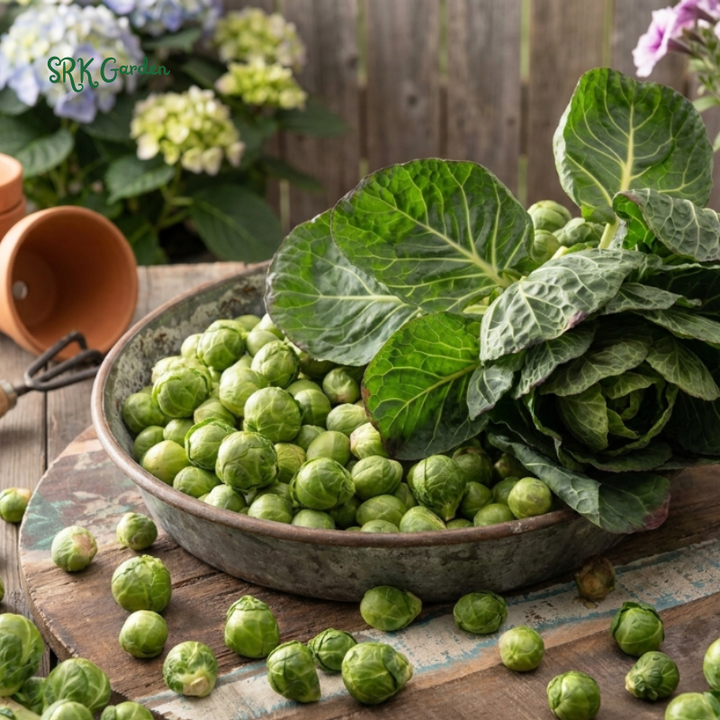 50+ Organic Brussels Sprouts Seeds