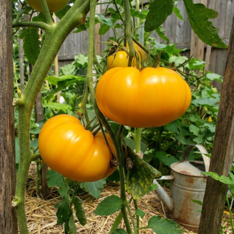 Golden Tomato Seed Duo – Amana Orange & Pineapple.