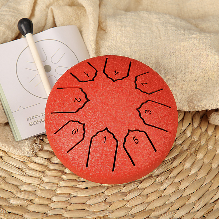 Steel Tongue Rain Drum , Waterproof for Outside, Mini Hand Yard Rhythm for Outdoor Garden Symphony