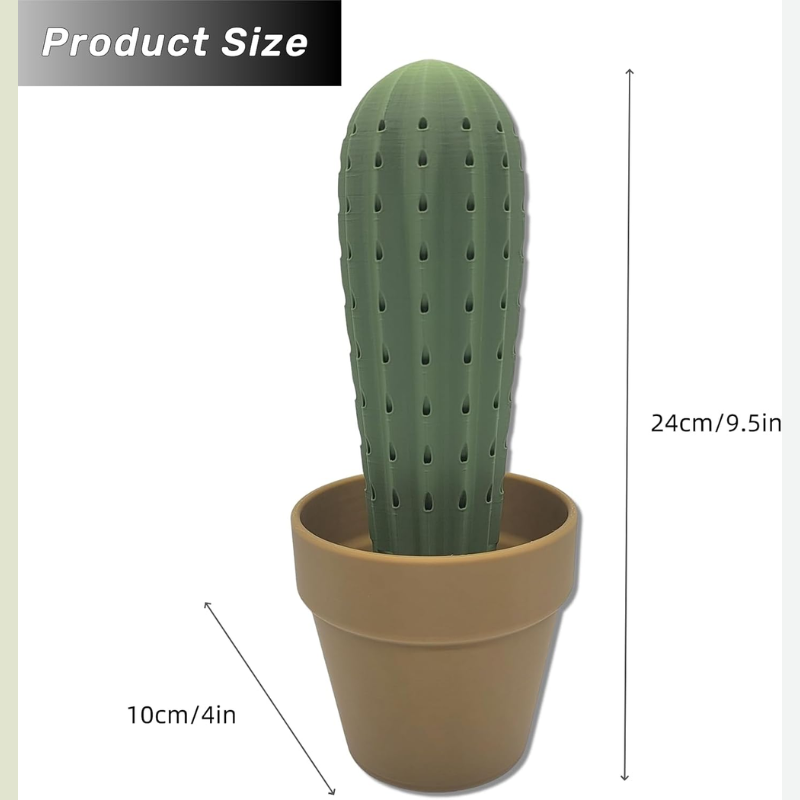 Cactus Toothpick Dispenser 3D Printed