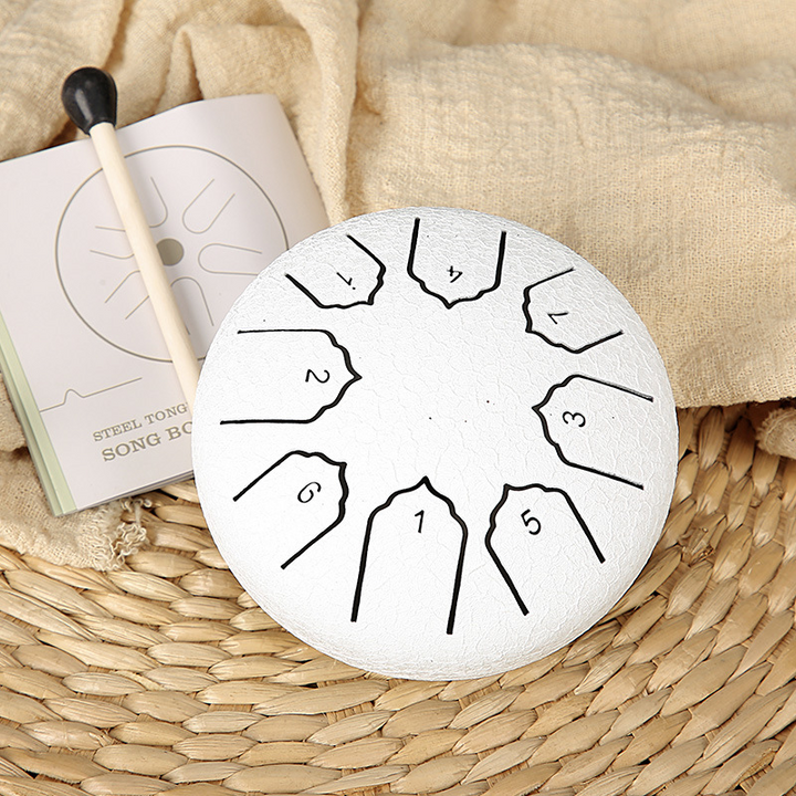 Steel Tongue Rain Drum , Waterproof for Outside, Mini Hand Yard Rhythm for Outdoor Garden Symphony