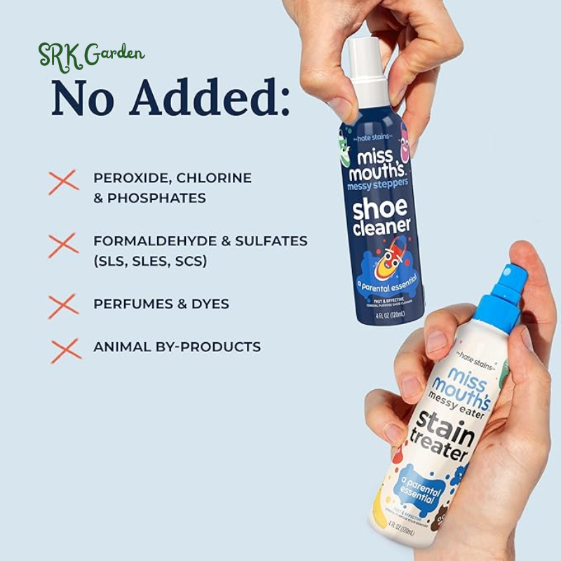 Stain Remover for Clothes, Carpet, Upholstery and Shoe Cleaner for Sneakers, Leather, Cloth, Mesh