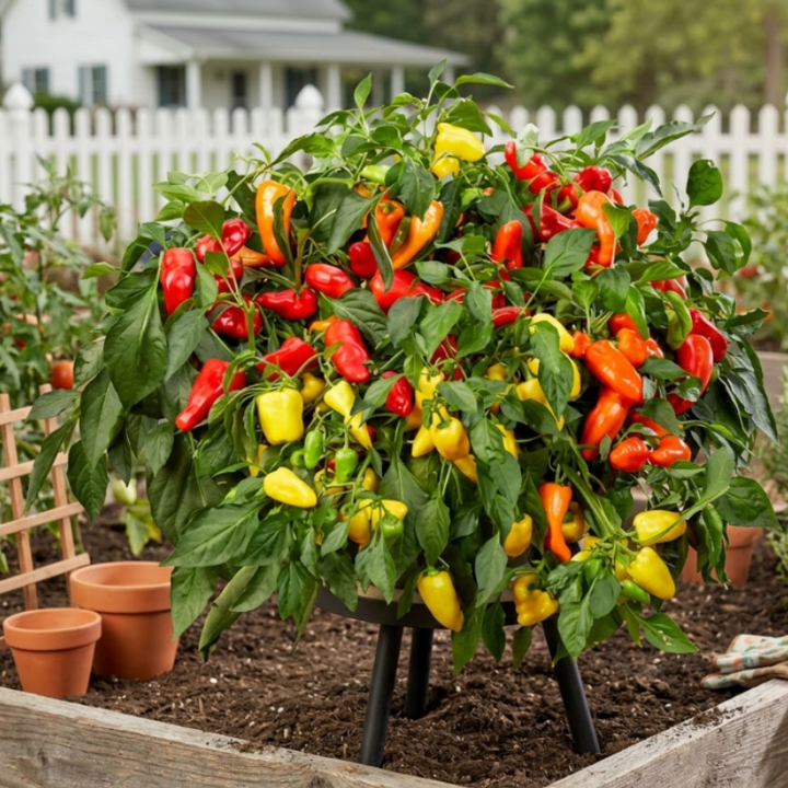 Sweet Pepper Seeds – Bell, Mini Sweet & Cubanelle Peppers, Non-GMO Garden Vegetable Seeds
