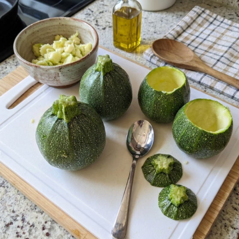 Round Zucchini Seeds