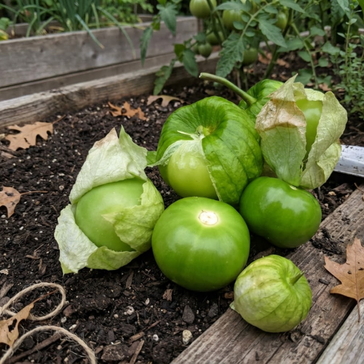 Purple & Green Tomatillo Seeds – 2 Unique Varieties