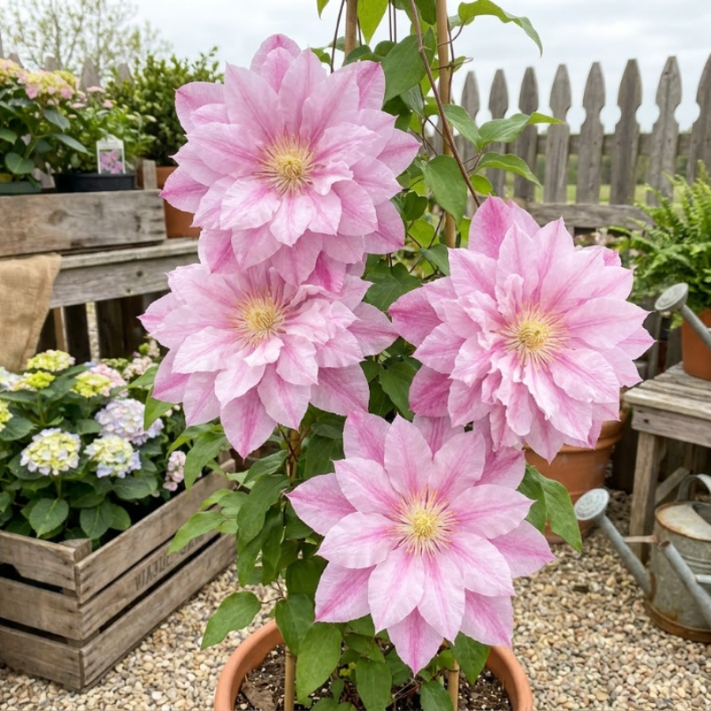 Clematis Seeds – Beautiful Perennial Flowering Climbing Vine