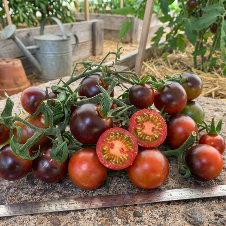 Black & Indigo Tomato Seeds – Black Cherry, Dancing with Smurfs & Indigo Apple