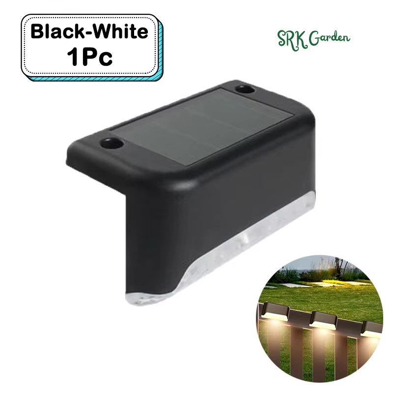 Solar Deck & Step Lights Waterproof Warm White - White Light 20Pcs