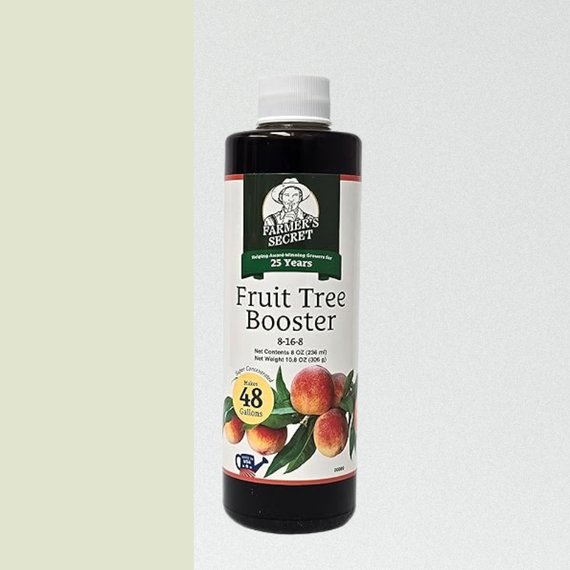Fruit Tree Booster Fertilizer - Super Concentrated and Phosphorus Rich - Formulated for All Fruit Trees Including Peach, Banana, and Apple