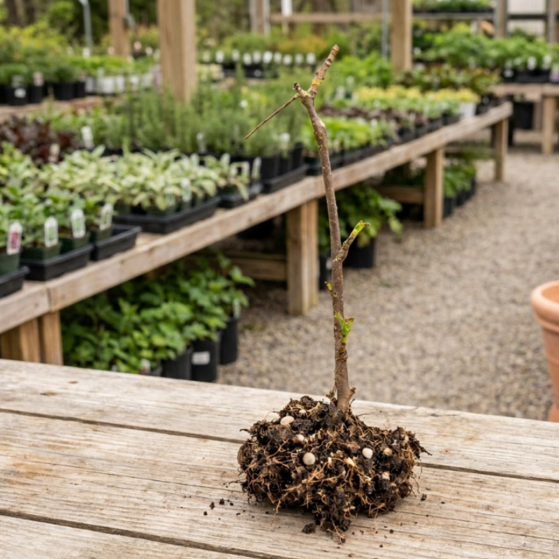 Sweet Bearing Hardy Apricot Seedling 1ft tall