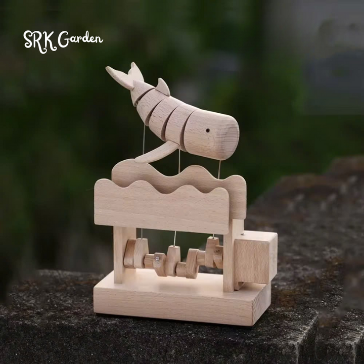 Mechanical Whale Decoration Statues