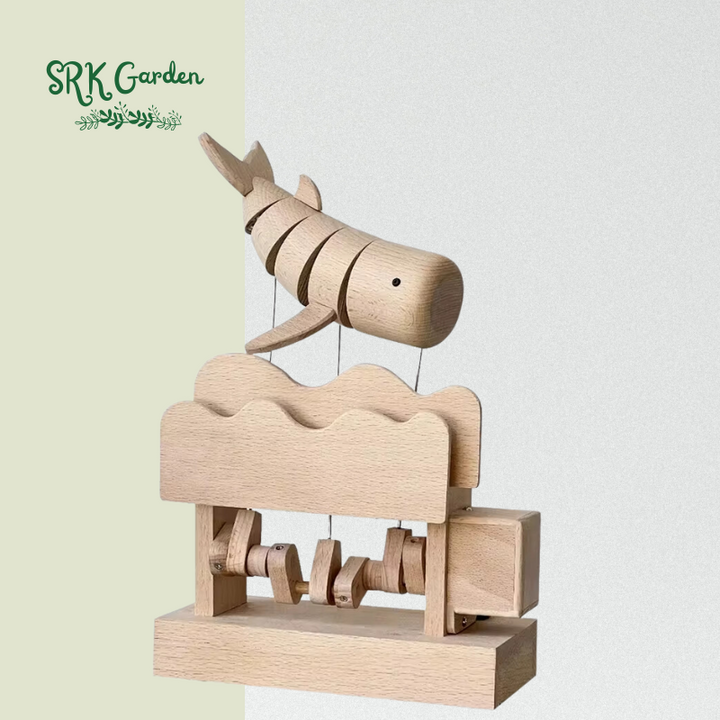 Mechanical Whale Decoration Statues