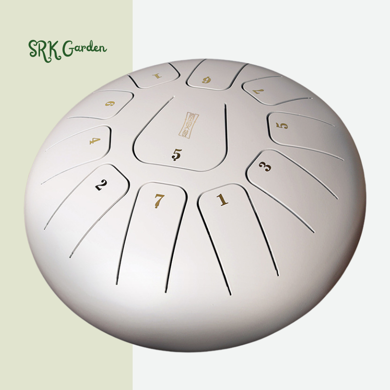 Steel Tongue Rain Drum , Waterproof for Outside, Mini Hand Yard Rhythm for Outdoor Garden Symphony